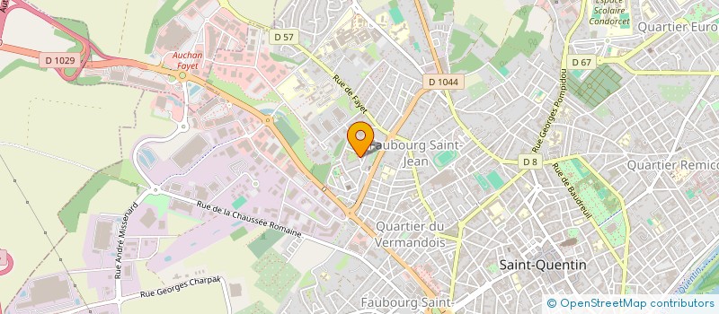 localisation de l'entreprise 898 275 466  à SAINT-QUENTIN
