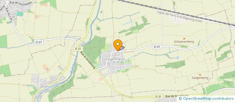 localisation de l'entreprise 898 290 234   GOUGENHEIM