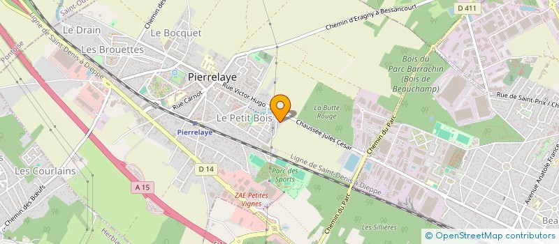 localisation de l'entreprise 898 296 801   PIERRELAYE