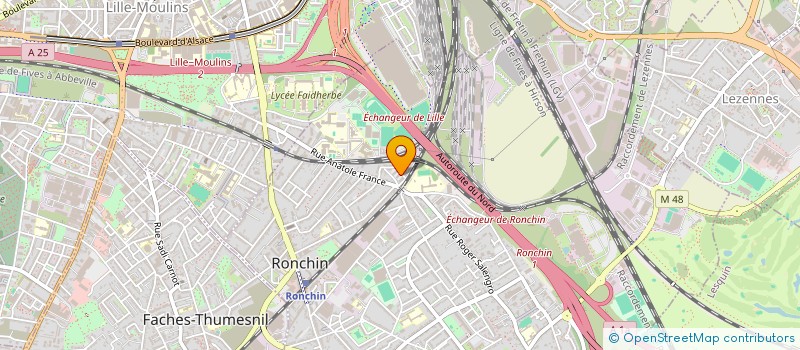 localisation de l'entreprise 898 310 784   RONCHIN