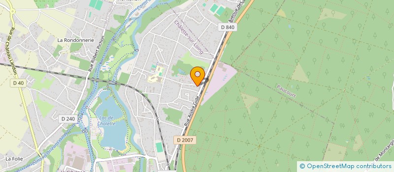 localisation de l'entreprise 898 316 872 à CHALETTE-SUR-LOING