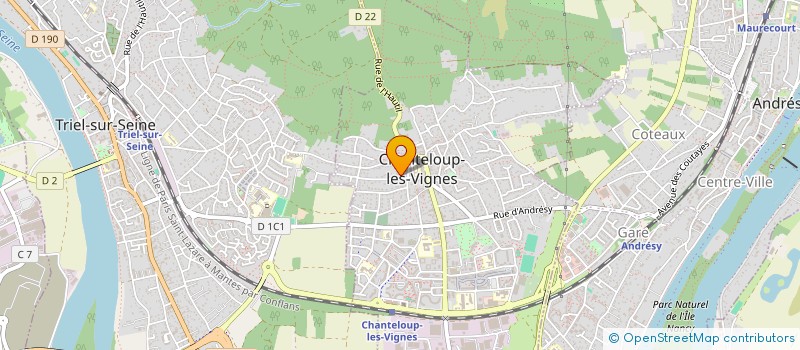 localisation de l'entreprise 898 322 664  à CHANTELOUP-LES-VIGNES