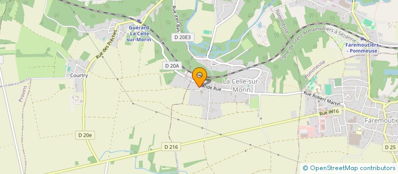 localisation de l'entreprise 898 343 785   LA CELLE-SUR-MORIN