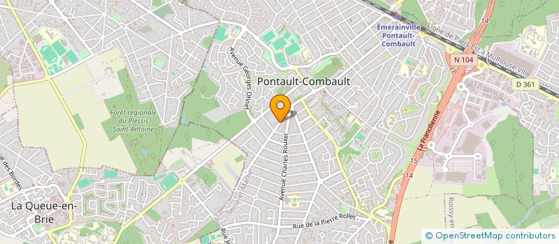 localisation de l'entreprise 898 343 959 à PONTAULT-COMBAULT