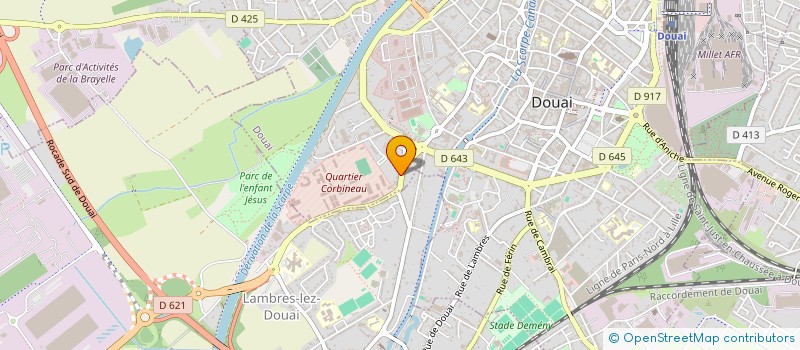 localisation de l'entreprise 898 359 609   DOUAI