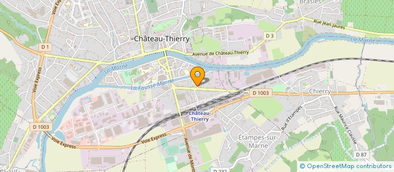 localisation de l'entreprise 898 372 065   CHATEAU-THIERRY