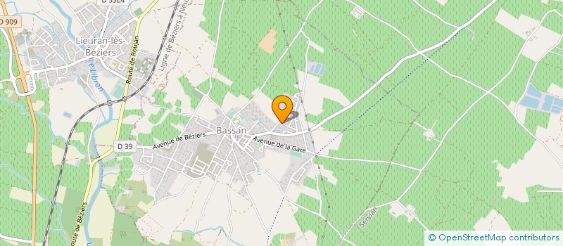 localisation de l'entreprise 898 377 791   BEZIERS