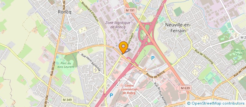 localisation de l'entreprise 898 380 936   RONCQ