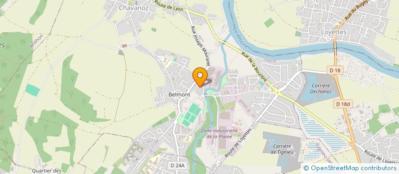 localisation de l'entreprise 898 395 090   CHAVANOZ