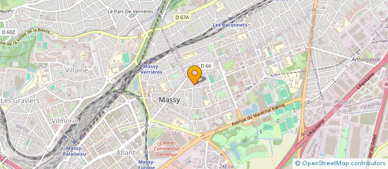 localisation de l'entreprise 898 405 063 à MASSY