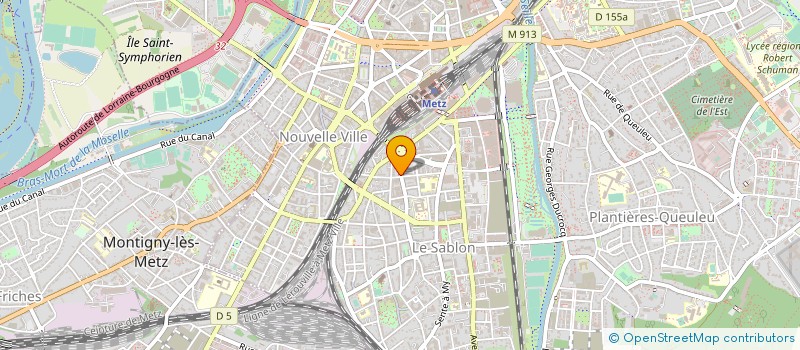 localisation de l'entreprise 898 414 263   METZ