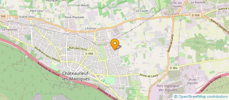 localisation de l'entreprise 898 420 815   MARIGNANE