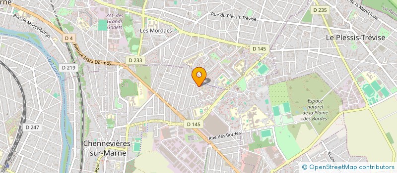 localisation de l'entreprise 898 438 015 à CHENNEVIERES-SUR-MARNE