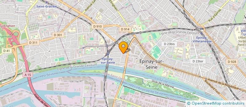 localisation de l'entreprise 898 445 622   SAINT-GRATIEN