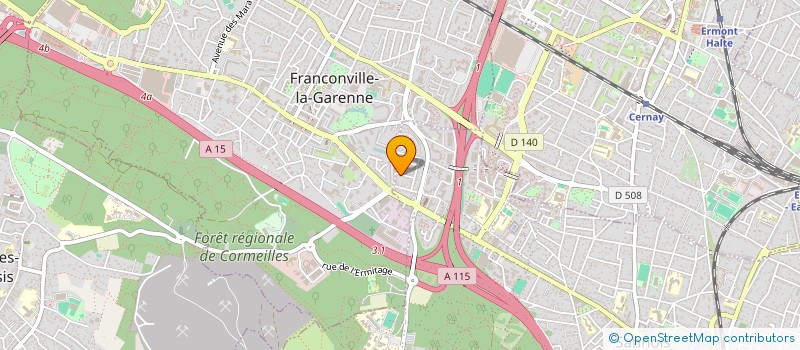 localisation de l'entreprise 898 459 391   SANNOIS