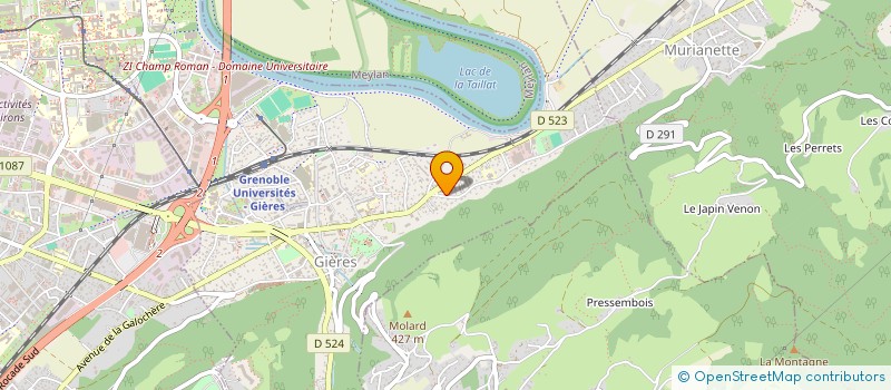 localisation de l'entreprise 898 467 865   GIERES