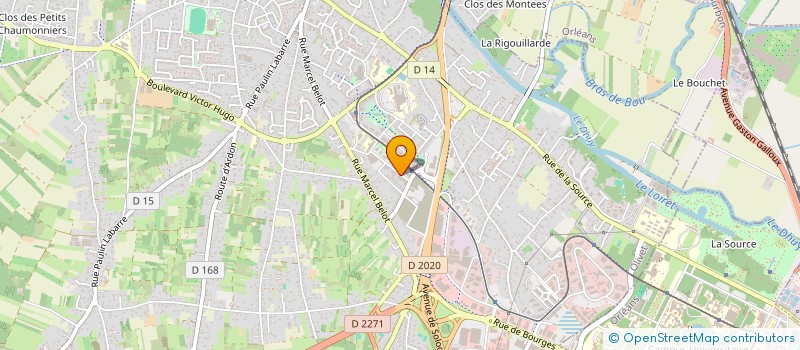 localisation de l'entreprise 898 467 998 à OLIVET