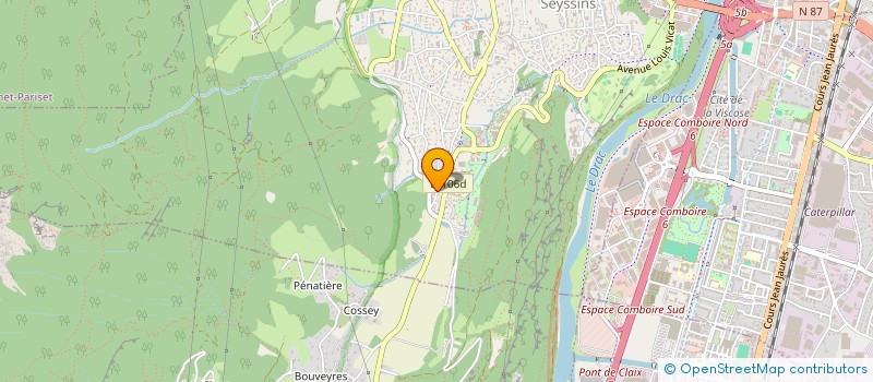 localisation de l'entreprise 898 468 392  à SEYSSINS