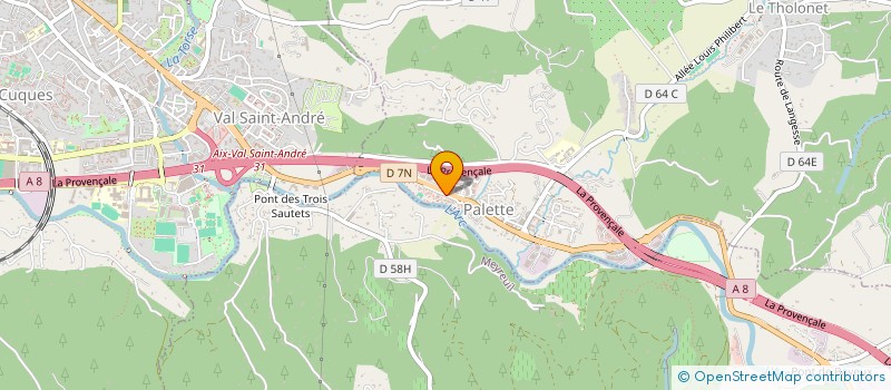 localisation de l'entreprise 898 486 642 à AIX EN PROVENCE