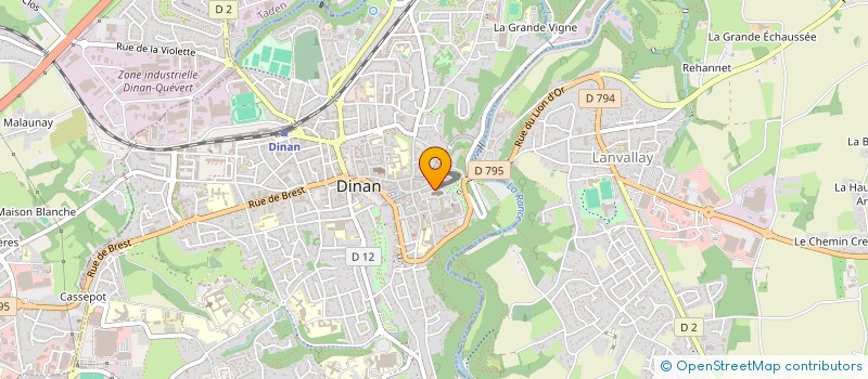 localisation de l'entreprise 898 496 229   DINAN