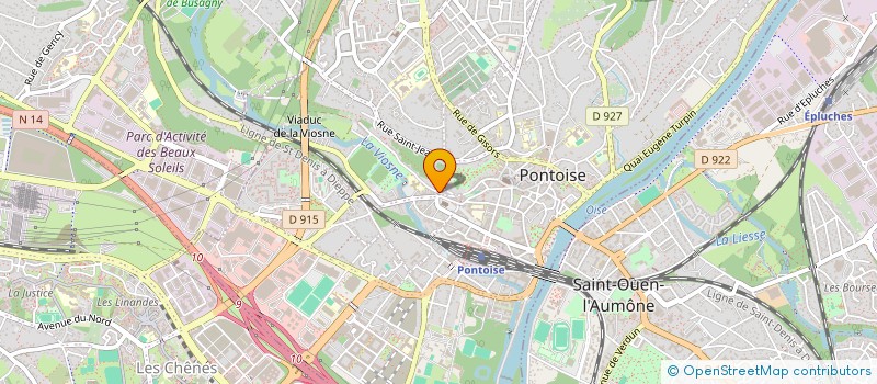 localisation de l'entreprise 898 499 231   PONTOISE