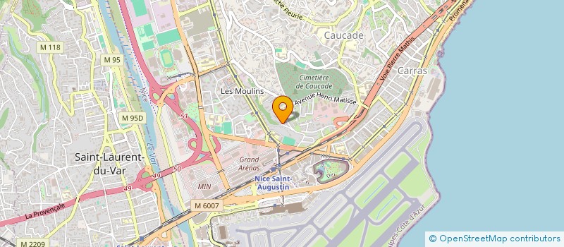 localisation de l'entreprise 898 501 390   NICE