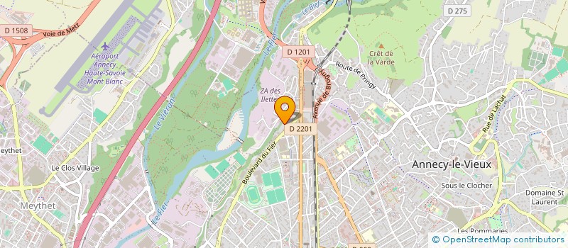 localisation de l'entreprise 898 501 879   ANNECY