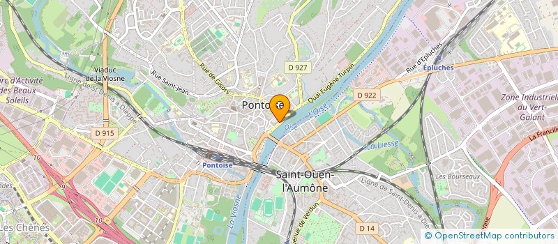 localisation de l'entreprise 898 502 505   PONTOISE