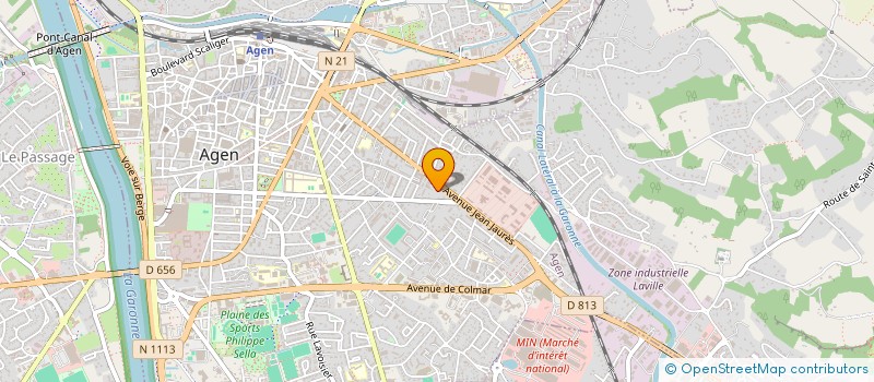 localisation de l'entreprise 898 503 057   AGEN