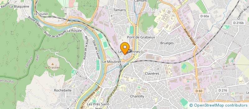 localisation de l'entreprise 898 515 507   ALES