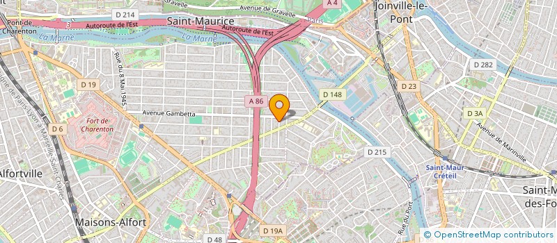 localisation de l'entreprise 898 522 578 à MAISONS-ALFORT