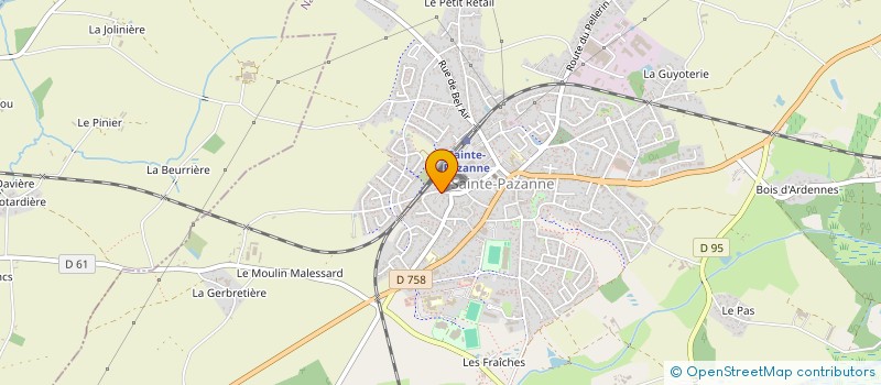 localisation de l'entreprise 898 548 649 à SAINTE-PAZANNE
