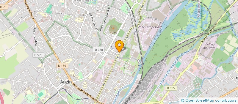 localisation de l'entreprise 898 567 250   ANZIN