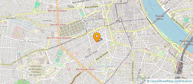 localisation de l'entreprise 898 575 840   BORDEAUX