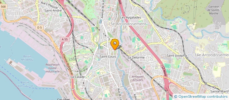 localisation de l'entreprise 898 576 988   MARSEILLE