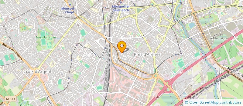 localisation de l'entreprise 898 609 961 à MONTPELLIER