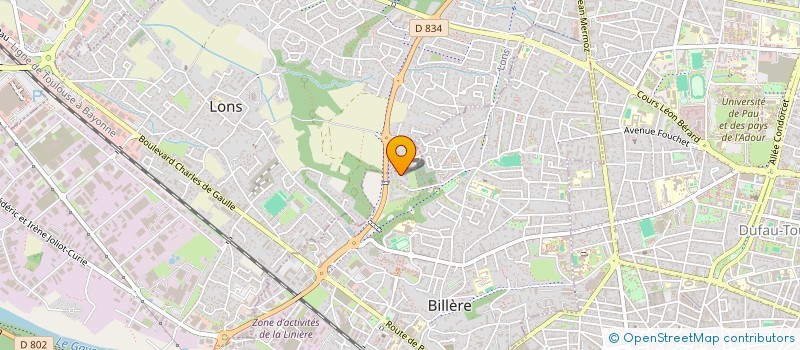 localisation de l'entreprise 898 612 809  à BILLERE