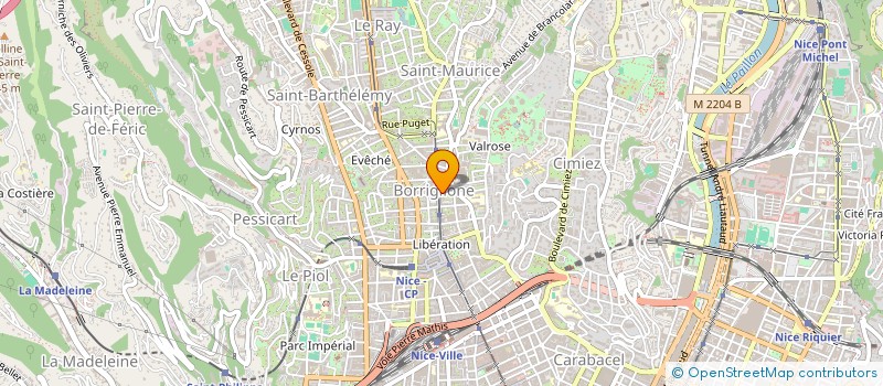 localisation de l'entreprise 898 617 675 à NICE