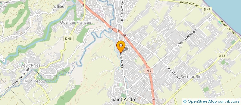 localisation de l'entreprise 898 621 610 à AJACCIO