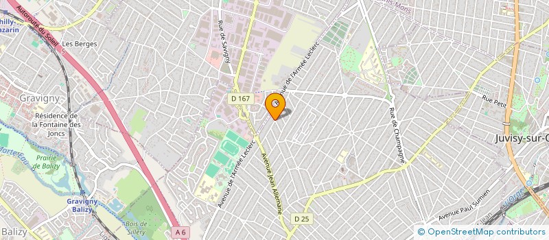 localisation de l'entreprise 898 625 397 à SAVIGNY-SUR-ORGE