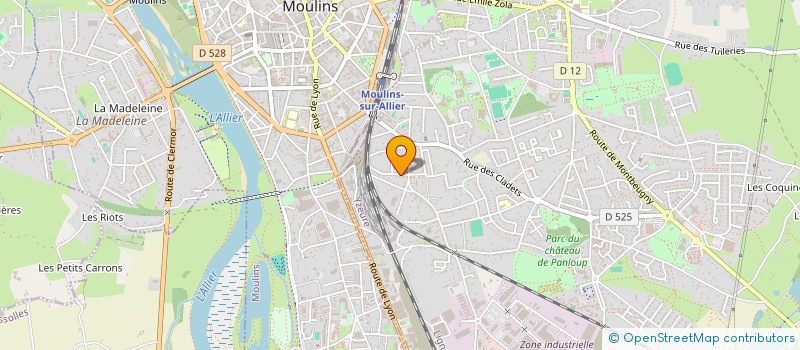 localisation de l'entreprise 898 636 717 à YZEURE