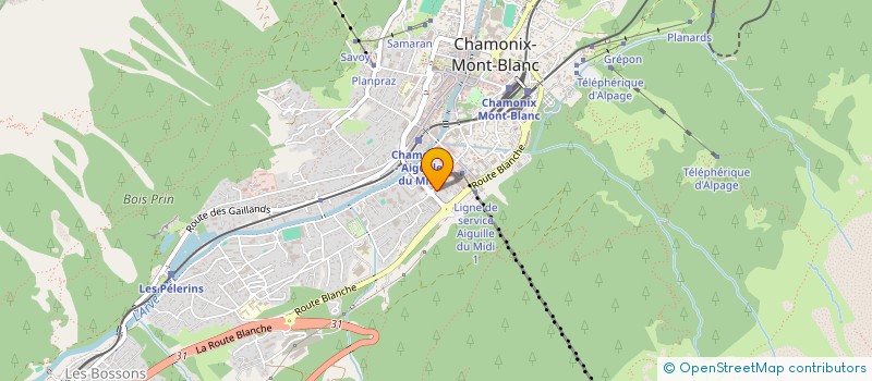 localisation de l'entreprise 898 663 109   CHAMONIX-MONT-BLANC