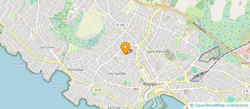 localisation de l'entreprise 898 668 637   ROYAN