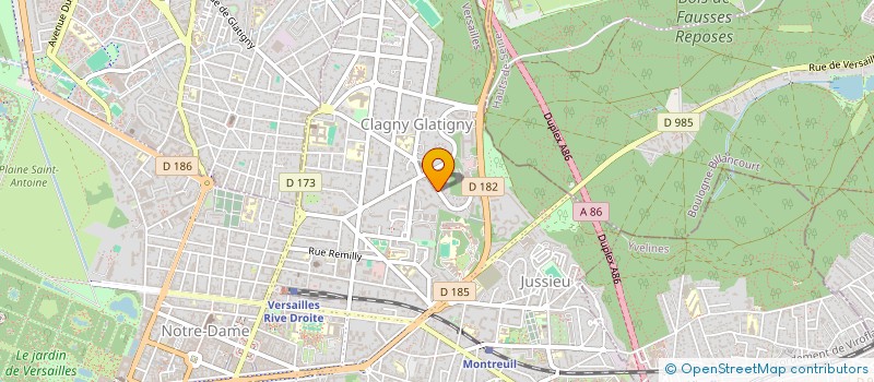 localisation de l'entreprise 898 679 998  à VERSAILLES