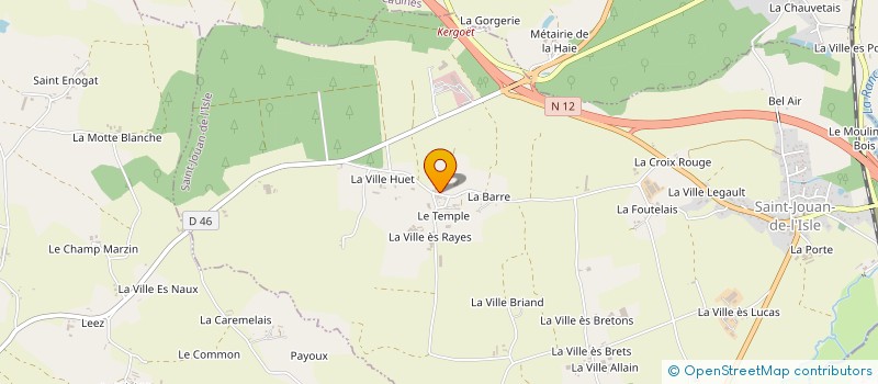 localisation de l'entreprise 898 700 687   SAINT-JOUAN-DE-L'ISLE