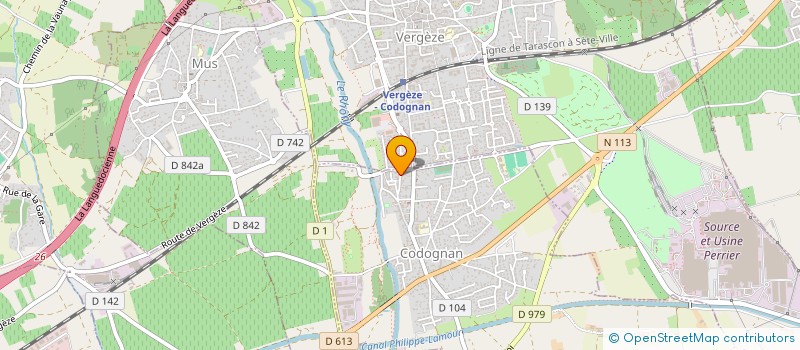 localisation de l'entreprise 898 702 055   CODOGNAN