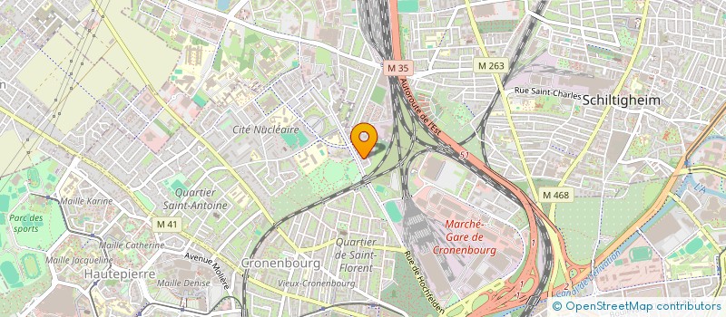 localisation de l'entreprise 898 718 556   STRASBOURG