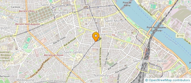 localisation de l'entreprise 898 722 798   BORDEAUX