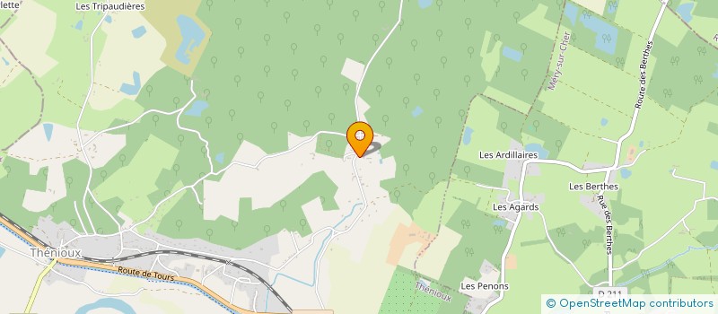 localisation de l'entreprise 898 725 023   THENIOUX