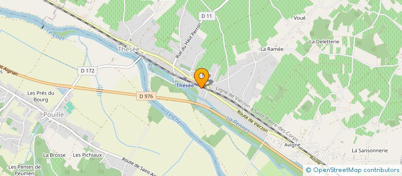 localisation de l'entreprise 898 730 569   THESEE